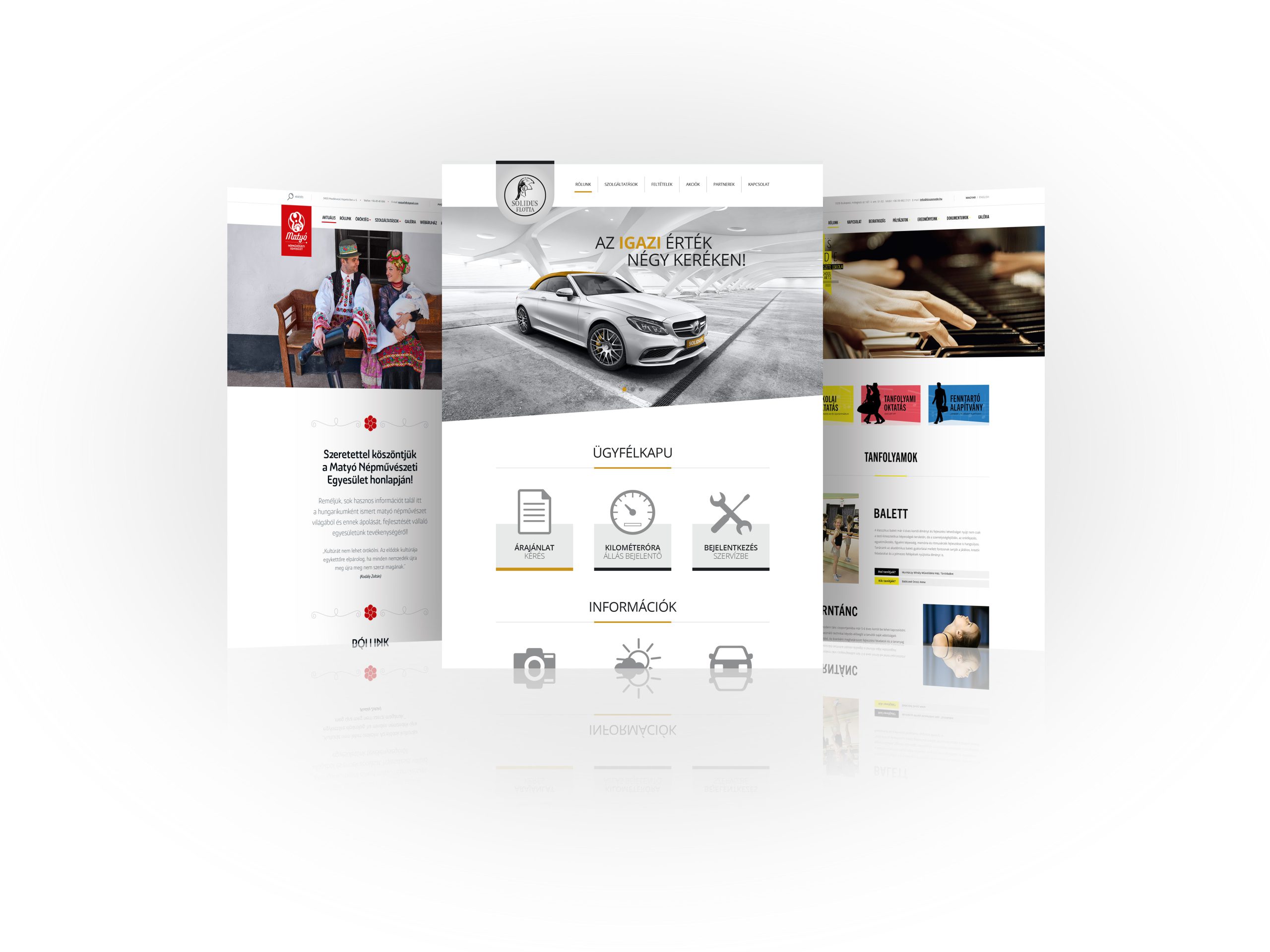 Egyedi weboldal készítés SPP Webdesign