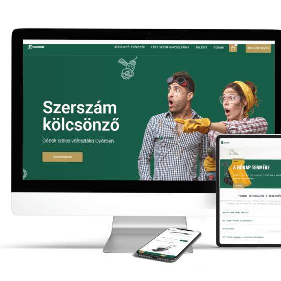 wordpress weboldal kölcsönzőknek