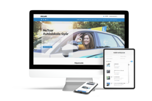 WordPress weboldal autósiskoláknak